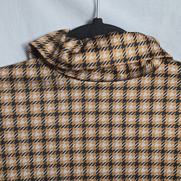 ROKH.. mask, houndstooth, turtleneck top.. - Picture 7 of 14